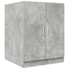 vidaXL pesumasinakapp, betoonhall, 70,5x71,5x91,5 cm