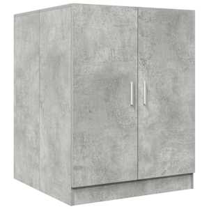 vidaXL pesumasinakapp, betoonhall, 70,5x71,5x91,5 cm