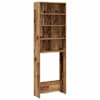 vidaXL Pesumasina Kapp Vana Puit 64x24x190 cm