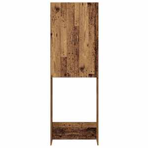 Skříňka nad pračku old wood 64 x 25,5 x 190 cm - obrázek 6