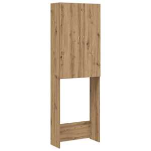 vidaXL pesumasina kapp Artisan tamm 64x25,5x190 cm