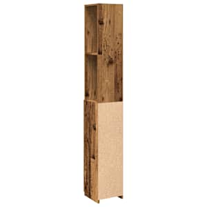 Koupelnová skříňka old wood 25x25x170 cm kompozitní dřevo - obrázek 6