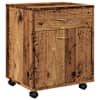 vidaXL Rullkapp Vana puit 45x38x54 cm Engineered Wood