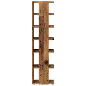 Botník old wood 28 x 27 x 102 cm kompozitní dřevo - obrázek 5