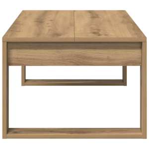 Konferenční stolek dub artisan 102x50x35 cm kompozitní dřevo - obrázek 5