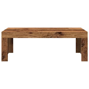 Konferenční stolek old wood 102 x 50 x 35 cm kompozitní dřevo - obrázek 4