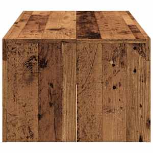Konferenční stolek old wood 102 x 50 x 35 cm kompozitní dřevo - obrázek 5