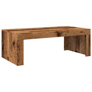 Konferenční stolek old wood 102 x 50 x 35 cm kompozitní dřevo - obrázek 6