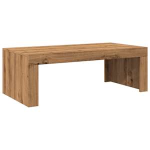 vidaXL kohvilaud, k&auml;sit&ouml;&ouml;tamm, 102x50x35 cm, tehispuit
