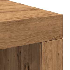 Konferenční stolek dub artisan 102x50x35 cm kompozitní dřevo - obrázek 7