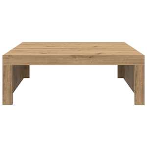 Konferenční stolek dub artisan 100x100x35 cm kompozitní dřevo - obrázek 4