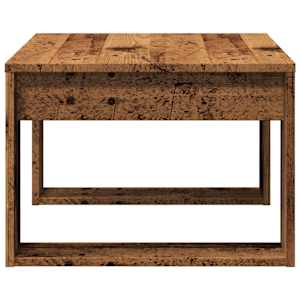 Odkládací stolek old wood 50 x 50 x 35 cm kompozitní dřevo - obrázek 5