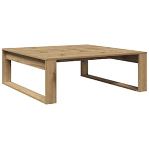 Konferenční stolek dub artisan 100x100x35 cm kompozitní dřevo - obrázek 5