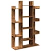 vidaXL raamatukapp Vana puit 86x25,5x140 cm Engineered Wood
