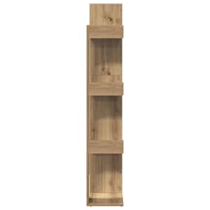 Knihovna dub artisan 86 x 25,5 x 140 cm kompozitní dřevo - obrázek 6