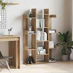 vidaXL B&uuml;cherregal Artisan-Eiche 86x25,5x140 cm Holzwerkstoff