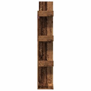 Knihovna starého dřeva 48 x 25,5 x 140 cm dřevotříska - obrázek 5
