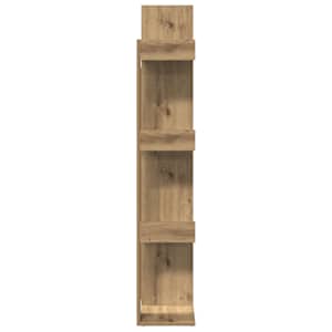 Knihovna dub artisan 48x25,5x140 cm kompozitní dřevo - obrázek 6