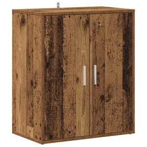 vidaXL Kingakapp Old Wood 60x35x70 cm Engineered Wood