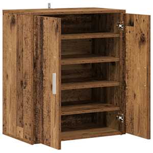 Botník old wood 60 x 35 x 70 cm kompozitní dřevo - obrázek 9