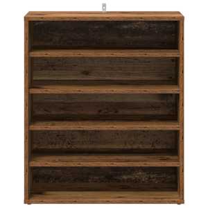 Botník old wood 60 x 35 x 70 cm kompozitní dřevo - obrázek 5