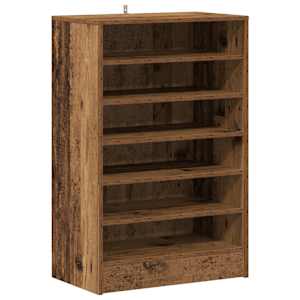 vidaXL Kinga kapp 60 x 35 x 92 cm Vana puit
