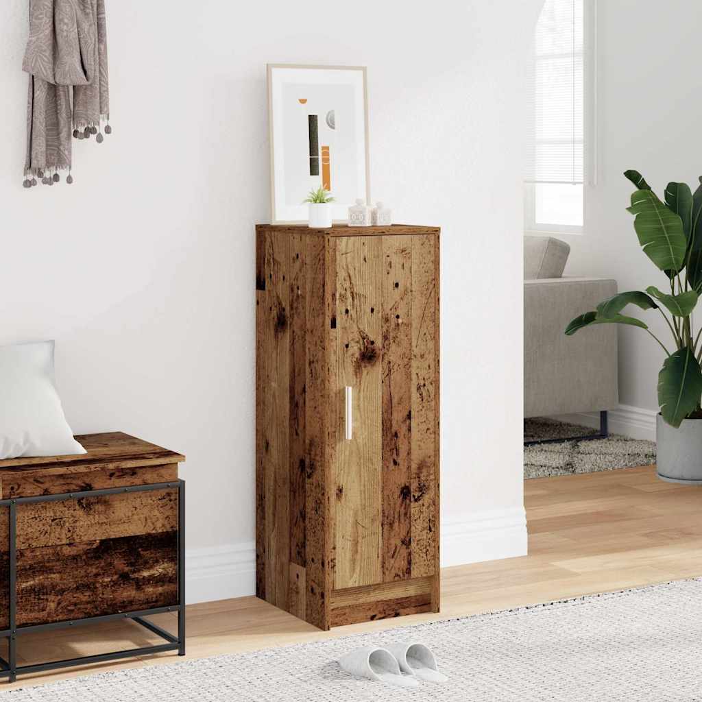 vidaXL Schuhschrank Artisan-Eiche 32x35x92 cm Holzwerkstoff