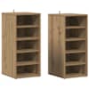 vidaXL Kinga kapp 32 x 35 x 70 cm Artisan tamm 5 paari kingi