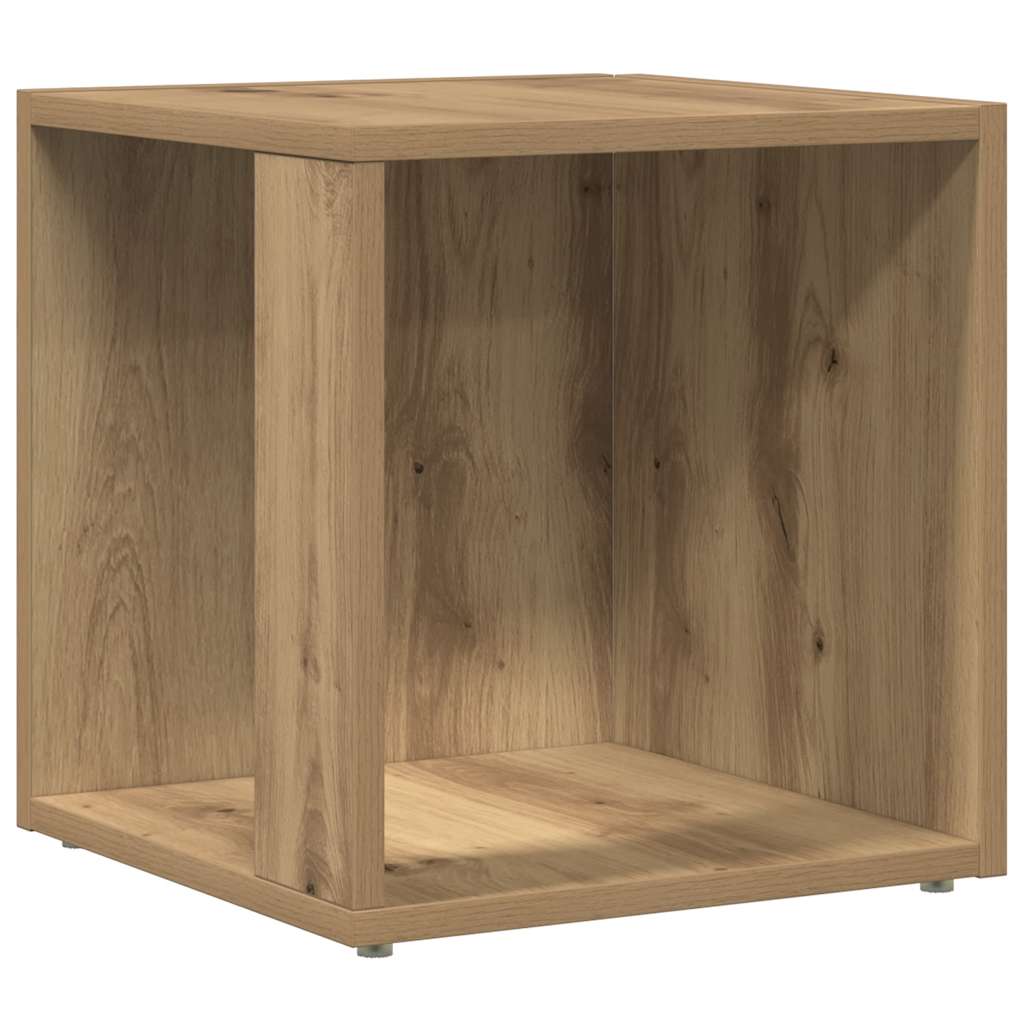 vidaXL Odkládací stolek dub artisan 33 x 33 x 34 cm kompozitní dřevo
