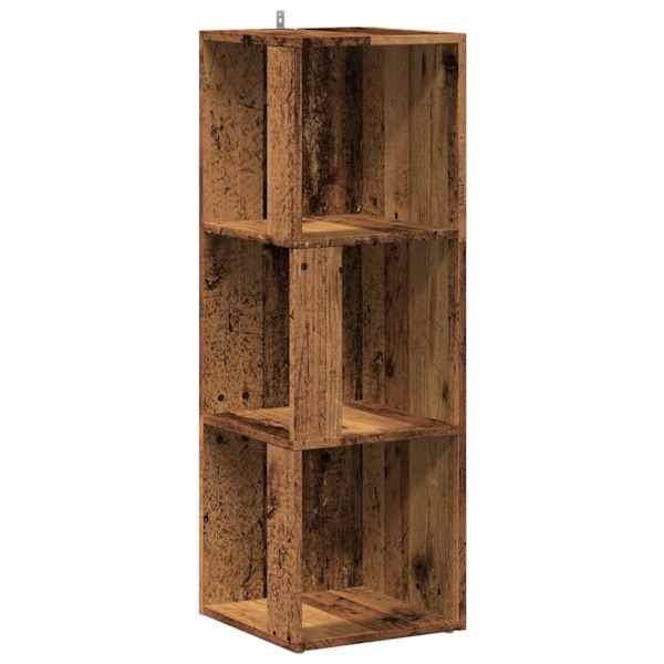 vidaXL Nurgakapp Vana puit 33x33x100 cm Engineered Wood