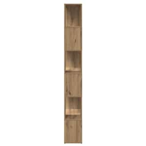 Knihovna / dělicí stěna dub artisan 60 x 24 x 186 cm - obrázek 5