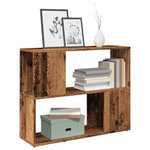 Book Cabinet/Room Divider Old Wood 80x24x63 cm