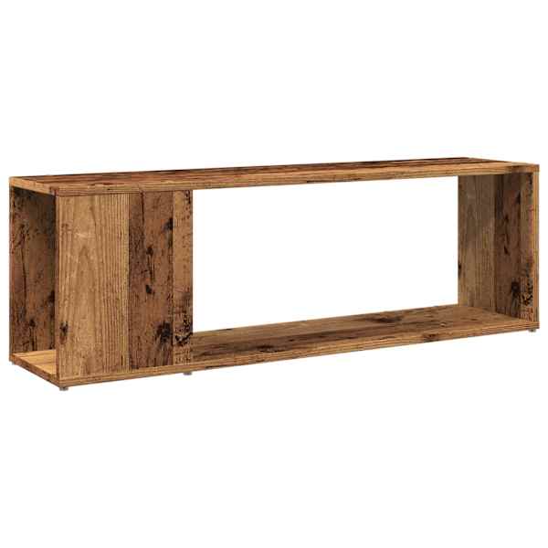 vidaXL telerialus, vana puit, 100 x 24 x 32 cm, tehispuit