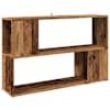 vidaXL raamatukapp Vana puit 100x24x63 cm Engineered Wood