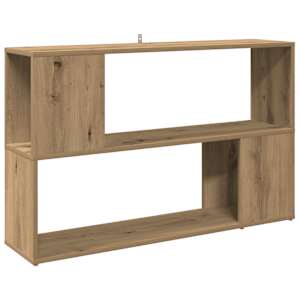 vidaXL raamatukapp Artisan Oak 100x24x63 cm Engineered Wood
