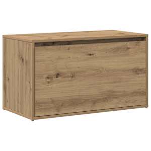 Lavice do předsíně 80 x 40 x 45 cm dub artisan dřevotříska - obrázek 2