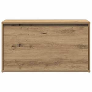 Lavice do předsíně 80 x 40 x 45 cm dub artisan dřevotříska - obrázek 4