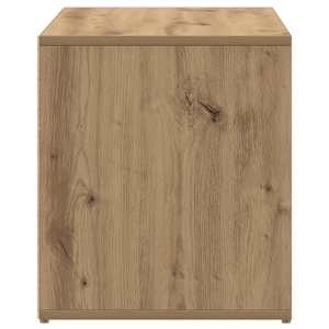 Lavice do předsíně 80 x 40 x 45 cm dub artisan dřevotříska - obrázek 5