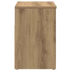 Lavice s botníkem dub artisan 60 x 30 x 45 cm kompozitní dřevo - obrázek 7