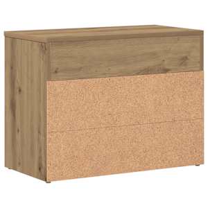 Lavice s botníkem dub artisan 60 x 30 x 45 cm kompozitní dřevo - obrázek 6