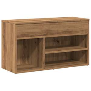 vidaXL Kingapink Artisan Oak 80x30x45 cm Engineered Wood