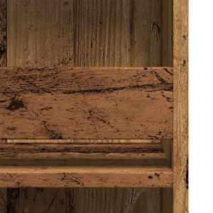 Barový stůl s úložným regálem old wood 102 x 50 x 103,5 cm - obrázek 7