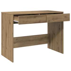 Psací stůl dub artisan 101 x 50 x 76,5 cm kompozitní dřevo - obrázek 5