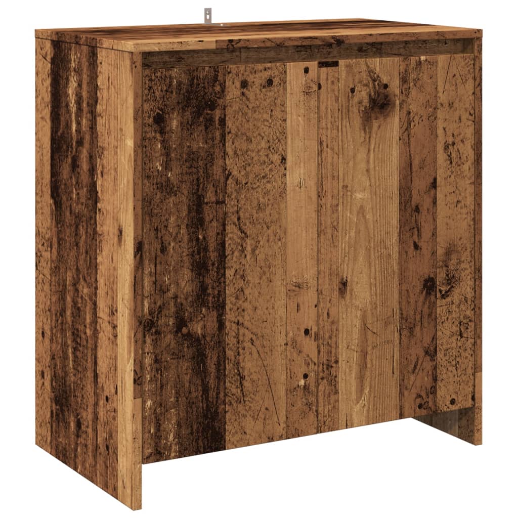 vidaXL Příborník old wood 70 x 41 x 75 cm kompozitní dřevo