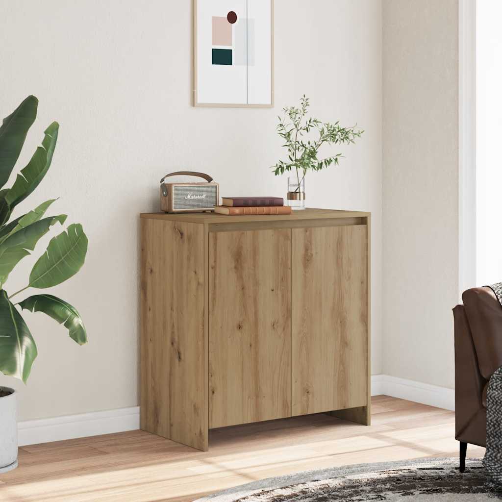 Thumbnail - vidaXL Sideboard Artisan-Eiche 70x41x75 cm Holzwerkstoff