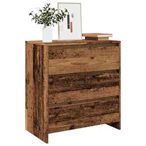 Příborník old wood 70 x 41 x 75 cm kompozitní dřevo - obrázek 1