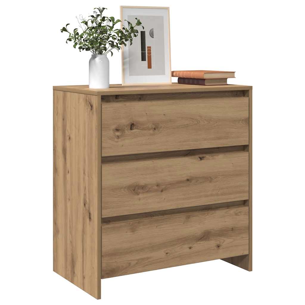 Thumbnail - vidaXL Sideboard Artisan-Eiche 70x41x75 cm Holzwerkstoff