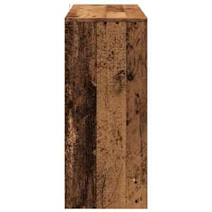 Příborník old wood 102 x 33 x 75 cm kompozitní dřevo - obrázek 5