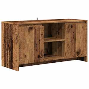 TV skříňka old wood 102 x 37,5 x 52,5 cm kompozitní dřevo - obrázek 2