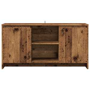 TV skříňka old wood 102 x 37,5 x 52,5 cm kompozitní dřevo - obrázek 4